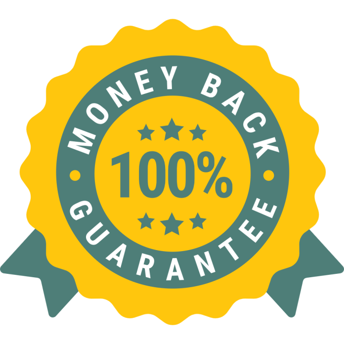 Ringclear money back guarantee